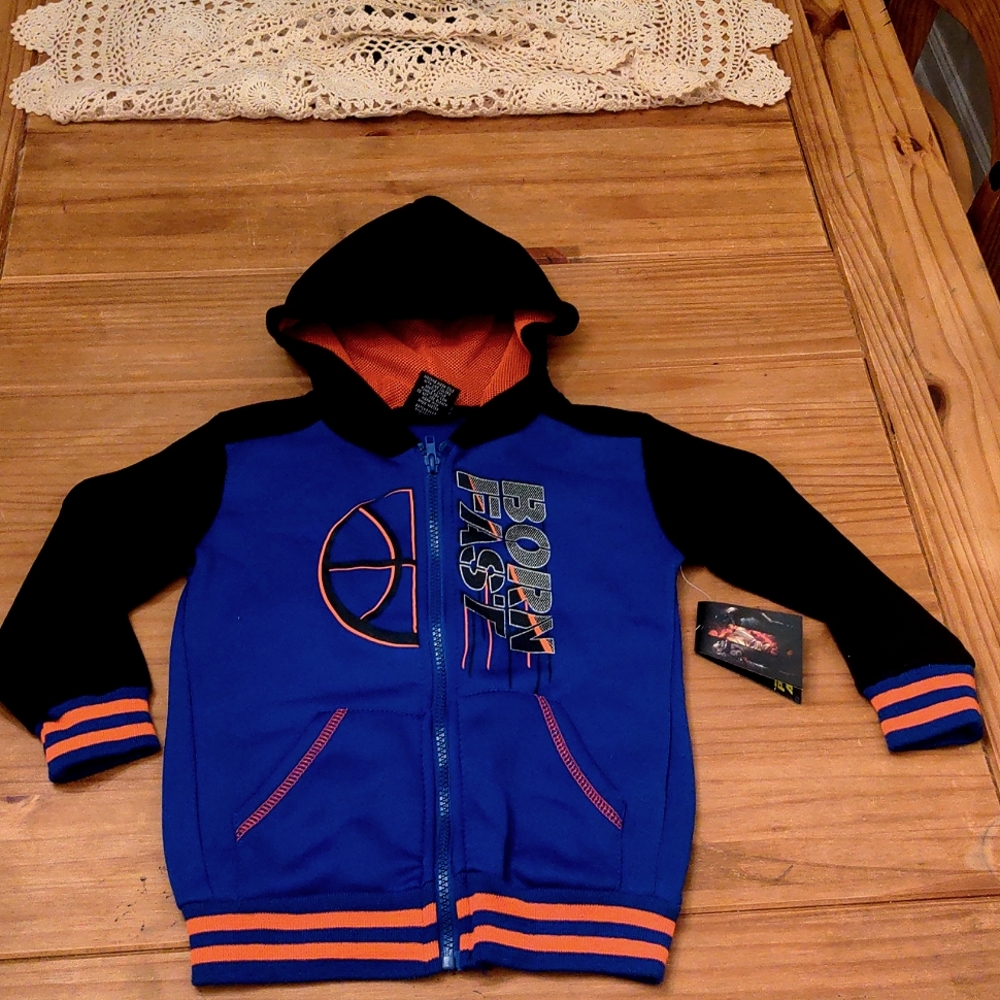 NWT PA (Pro Athlete) Boys Hoodie Jacket, 5/6
